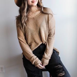 Long sleeve sweater